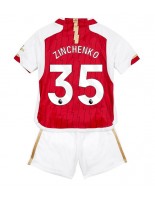 Arsenal Oleksandr Zinchenko #35 Domácí dres pro děti 2023-24 Krátký Rukáv (+ trenýrky)